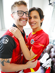 Luc Dean is back and giving it to our cute mate Andy by Bentley Race image #7