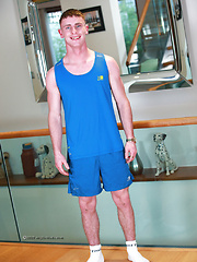 Young Footballer George with Amazing Blue Eyes by English Lads image #7