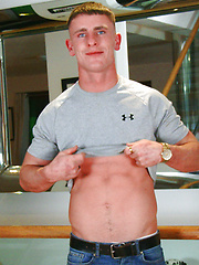 Straight Rugby Lad George Shows his Muscular Body by English Lads image #6
