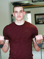 Muscular Athlete Reuben by English Lads image #6