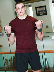 Muscular Athlete Reuben by English Lads image #6