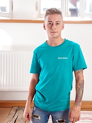 Twinks blonde David Sky makes erotic solo by BF Collection image #10