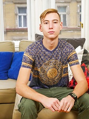 Casper Ivarsson jerking off his uncut dick by BF Collection image #6
