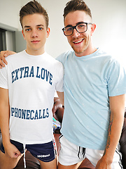 Our hot mates Connor and Damien hooking up in the Bentley Race studio by Bentley Race image #10