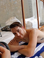 Getting my sexy mate Nate off in the hot tub by Bentley Race image #8