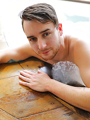 Getting my sexy mate Nate off in the hot tub by Bentley Race image #8