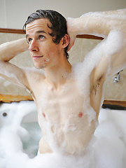 Brad Hunter's horny hot tub shoot by Bentley Race image #7