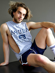 Sexy Aussie boy Reece Anderson stripping off by Bentley Race image #8