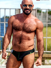 Hugh Hunter and Gio Forte fuck on fire island by Lucas Entetainment image #10