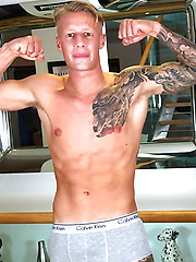 Straight & Ripped Muscular Boxer Jake Campbell by English Lads image #9