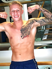 Straight & Ripped Muscular Boxer Jake Campbell by English Lads image #9