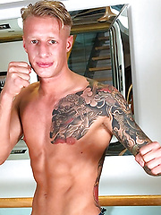 Straight & Ripped Muscular Boxer Jake Campbell by English Lads image #9
