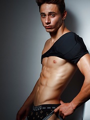 Angel Twink showing it all to us! by Male Model image #8