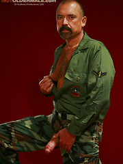 Francisco Andreas military solo by Hot Older Male image #10
