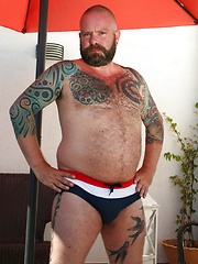 Alik Zanders mature solo by Hot Older Male image #8