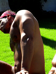 Angelo Marconi and Michael Roman fuck by Hot Older Male image #9