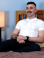 Straight Young & Hairy Rugby Player Miles Wanks his Big Uncut Cock & Squirts for England! by English Lads image #8