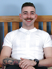 Straight Young & Hairy Rugby Player Miles Wanks his Big Uncut Cock & Squirts for England! by English Lads image #8