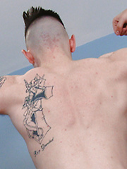 Straight Young & Hairy Rugby Player Miles Wanks his Big Uncut Cock & Squirts for England! by English Lads image #8