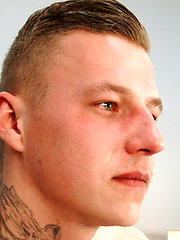 Young Straight MMA Fighter Wanks his Big Uncut Cock & Shoots his Load! by English Lads image #9