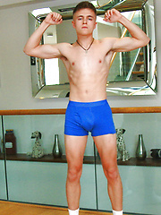 Young & Handsome Harrison Wanks his Uncut Cock & Shoots his Load Everywhere! by English Lads image #8