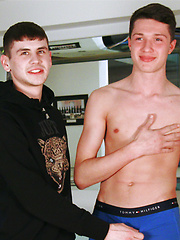 Young Straight Pup Marco gets Wanked by Naughty Dominic & Both Studs Shoot Massive Loads! by English Lads image #7