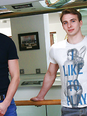 Straight Lads Finn & Charles Wank Each Others Big Uncut Cocks & Both their Cocks Explode! by English Lads image #9
