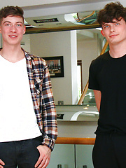 Young Straight Lads Dustin & Henry Wank & Suck Each Other's Big Uncut Cocks! by English Lads image #7