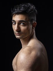 Amiro big guy posing first time by Male Model image #6