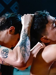 Hung Dom Owns His Bareback Boy by Young Bastards image #10