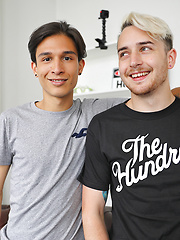 Back in the studio with our cute mates Andy and Nate by Bentley Race image #10