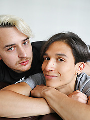 Back in the studio with our cute mates Andy and Nate by Bentley Race image #10