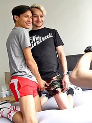 Back in the studio with our cute mates Andy and Nate by Bentley Race image #10