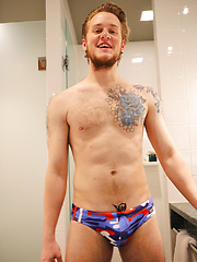 Bath time for our hot mate Kell Fuller by Bentley Race image #7