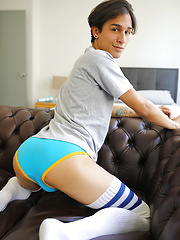 My cute mate Andy Samuel stripping naked by Bentley Race image #12