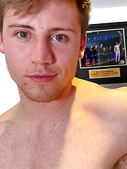 Young Straight Stud gets Wanked & Walks around with a Big Hard Uncut Erection & Cums Loads! by English Lads image #10