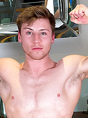 Young Straight Stud gets Wanked & Walks around with a Big Hard Uncut Erection & Cums Loads! by English Lads image #10