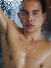 Chrissy taking hot shower and bath by Male Model image #9