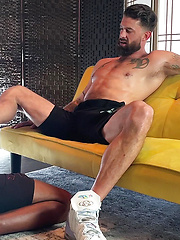 Alpha's Big Feet Worshiped by My Friends Feet image #11