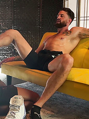 Alpha's Big Feet Worshiped by My Friends Feet image #11