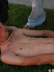 Shane Allen Pissed On By Four Boys by Boys Pissing image #8