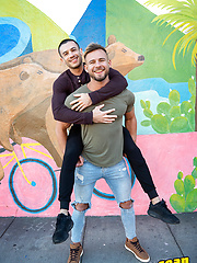 Hot american studs Josh and Manny fuck by SeanCody image #10