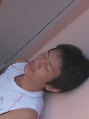 Steamy piss session starts on the stairs to the apartment, and continues in the shower. by Gay Asian Piss image #5