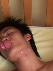 Delectable twink is drwoned in smelly yellow piss by his two handsome fuck buddys. by Gay Asian Piss image #7