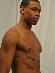 Kevin - Solo. Black boy jacking off dick. by Dominic Ford image #4