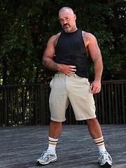 Muscle mature man Bronson Gates by Pantheon Bear image #7