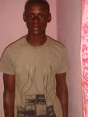 Genuine African lad, with a huge uncut cock, goes solo for our pleasure. by 80gays image #6