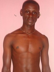 Genuine African lad, with a huge uncut cock, goes solo for our pleasure. by 80gays image #6