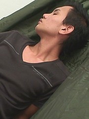 Handsome Asian twink strips off, and performs a slutty solo masterbation act. by Asia Boys image #5