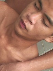 Spunk covered Asian twinks take a shower, and become hard and horny once more. by Asia Boys image #7